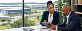 Investor after-care support meeting